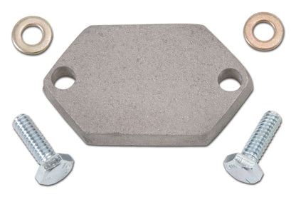 Edelbrock Replacement Choke Block-Off Plate for #3771 Ford 351-M/400 8971 Photo - Primary