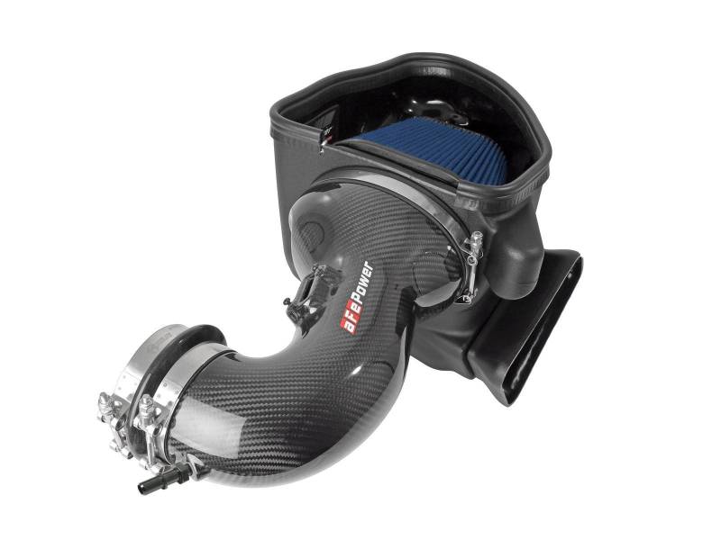 aFe 17-12 Chevrolet Camaro ZL1 (6.2L-V8) Track Series Carbon Fiber CAI System w/ Pro 5R Filters 57-10018R 57-10018R Photo - Unmounted