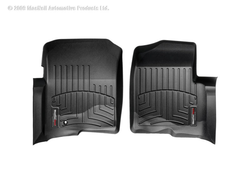 WeatherTech 04-08 Ford F150 Regular Cab Front FloorLiner - Black 440051 Photo - Primary