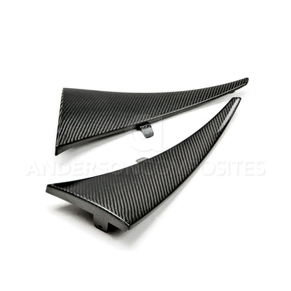 Anderson Composites 14+ Chevrolet Corvette C7 Stingray/Z06 Front Mud Flaps AC-FMG14CHC7-OE AC-FMG14CHC7-OE Photo - Primary
