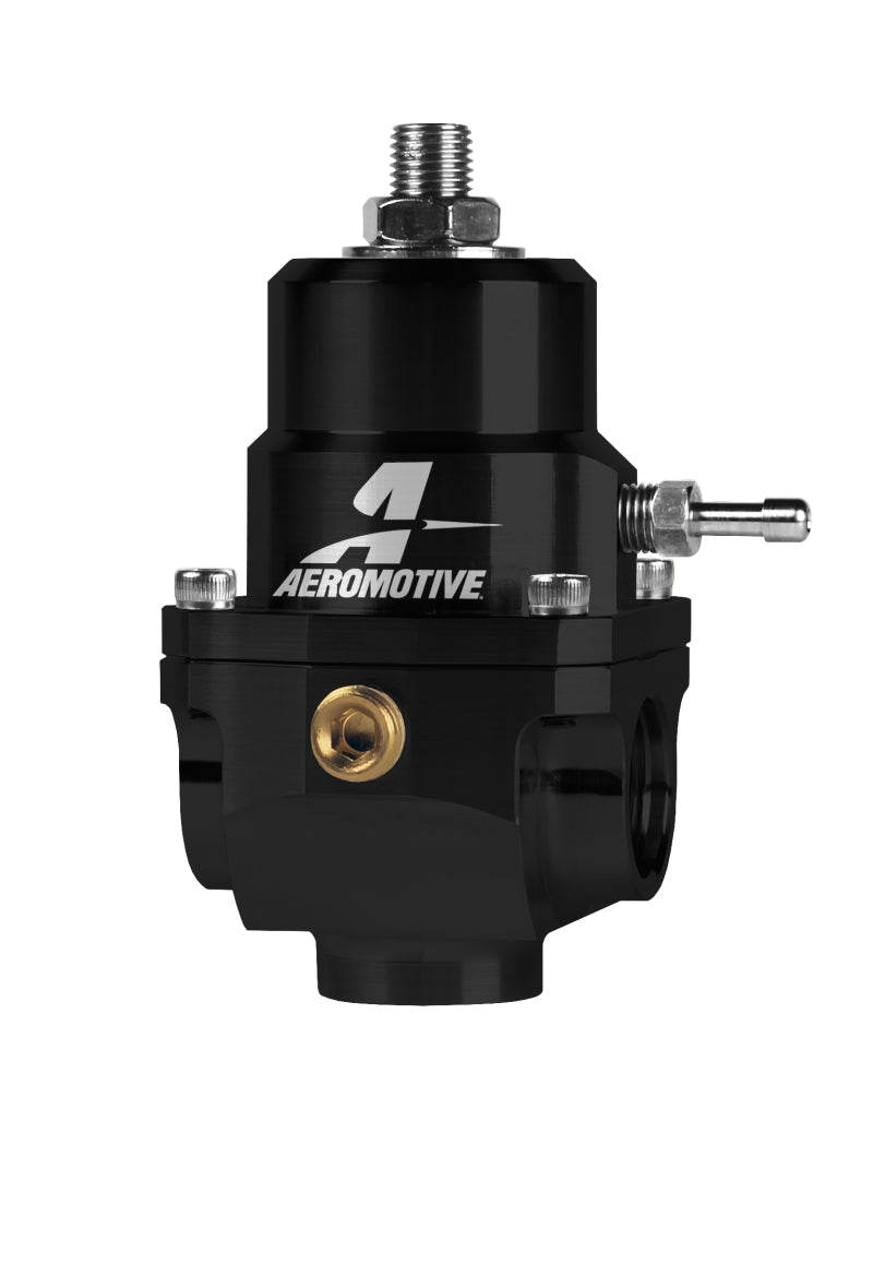 Aeromotive Regulator, X1 Adjustable, 35-75psi, .188 Valve, (2)-08Inlets, -08 Rtrn 13303 Photo - Primary