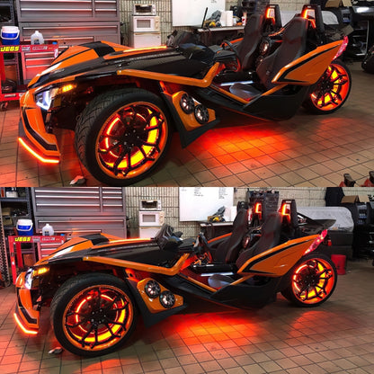 ORACLE Lighting Oracle LED Illuminated Wheel Rings - ColorSHIFT No Remote - ColorSHIFT No Remote 4215-334 4215-334 Photo - lifestyle view
