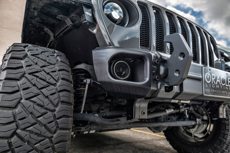 ORACLE Lighting Oracle Jeep Wrangler JL/Gladiator JT Sport High Performance W LED Fog Lights - Red 5847-003 5847-003 Photo - lifestyle view