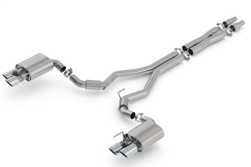 Borla 2018 Ford Mustang GT 5.0L AT/MT 3in S-Type Catback Exhaust w/ Valves 140742 140742 Photo - Primary