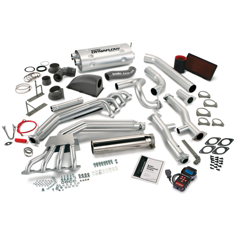 Banks Power 04-05 GM 8.1 Mh-W20/22 (L-Exit) PowerPack System W/AutoMind 49577 49577 Photo - Primary