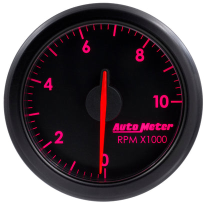 Autometer 2-1/16" Tach, 0-10,000 Rpm, Airdrive, Black 9197-T User 7