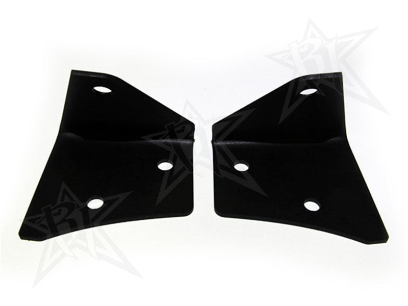 Rigid Industries 2007-2018 Jeep JK A-Pillar Mount Fits D-Series, D-XL, Radiance Pod, Pod XL 40139 40139 Photo - Unmounted