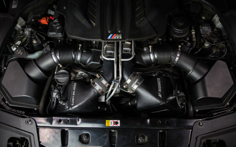 Mishimoto 12-16 BMW F10 M5 Intercooler Pipe Kit Micro Wrinkle Black MMICP-F10-12MWBK MMICP-F10-12MWBK User 1