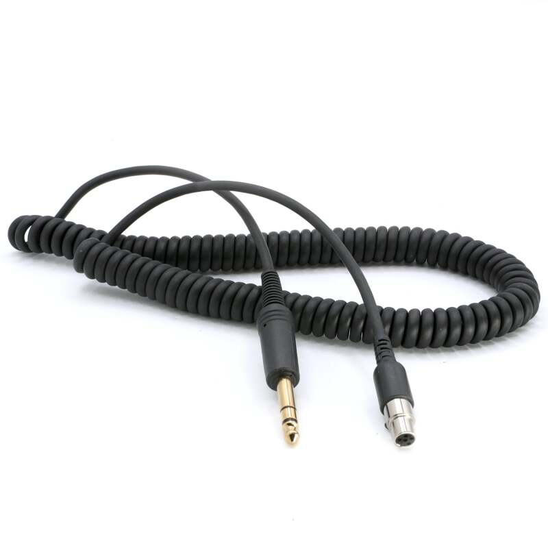 Rugged Radios Firetruck Intercom Headset Coil Cord for 1/4 Style Jacks & FHS Headset CC-1/4-FHS CC-1/4-FHS Photo - Primary