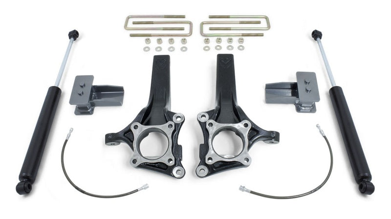 MaxTrac 09-14 Ford F-150 2WD 4in/2in MaxPro Spindle Lift Kit w/MaxTrac Shocks K883442 K883442 Photo - Primary