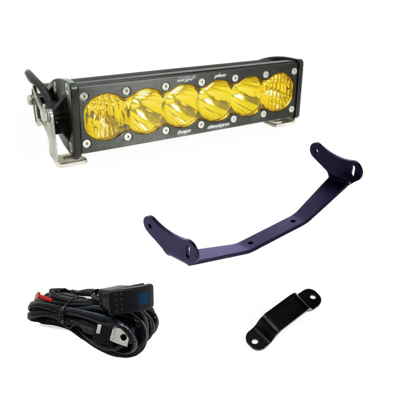 Baja Designs Can-Am Maverick R Amber 10in OnX6+ Shock Tower Kit 448193 448193 User 1