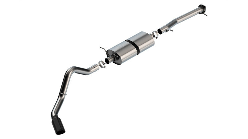 Borla 20-22 Chevrolet/GMC Silverado/Sierra 6.6L T-304 SS Cat-Back S-Type Exhaust - Brushed 140833BC 140833BC Photo - Primary