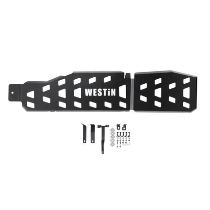 Westin 18-22 Jeep Wrangler JLU 4dr. (Excl. 4xe) Gas Tank Skid Plate - Tex. Blk 42-21115 42-21115 Photo - Unmounted