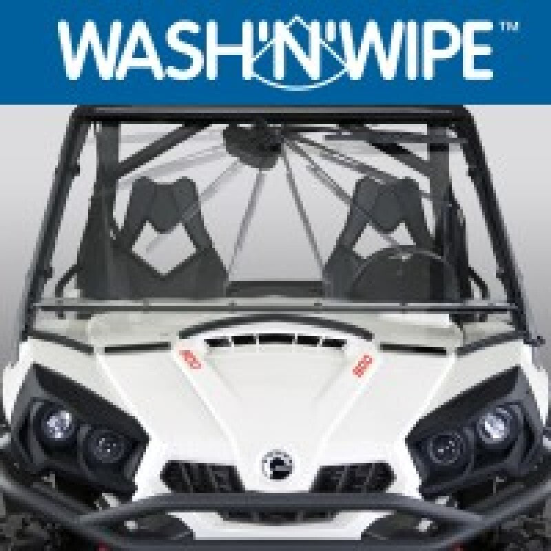 National Cycle 11-20 Can-Am 800-1000 Commander/MAX Wash-n-Wipe Full Windshield N30402 N30402 User 1