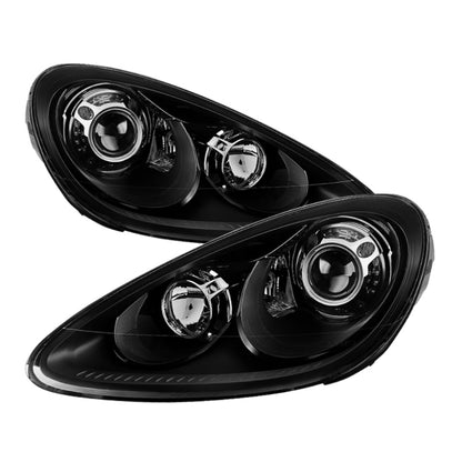 SPYDER Xtune Porsche Cayenne 11-14 4 LED Projector Headlights Black PRO-JH-PCAY11-AFS-BK 9934049 9934049 Photo - Primary
