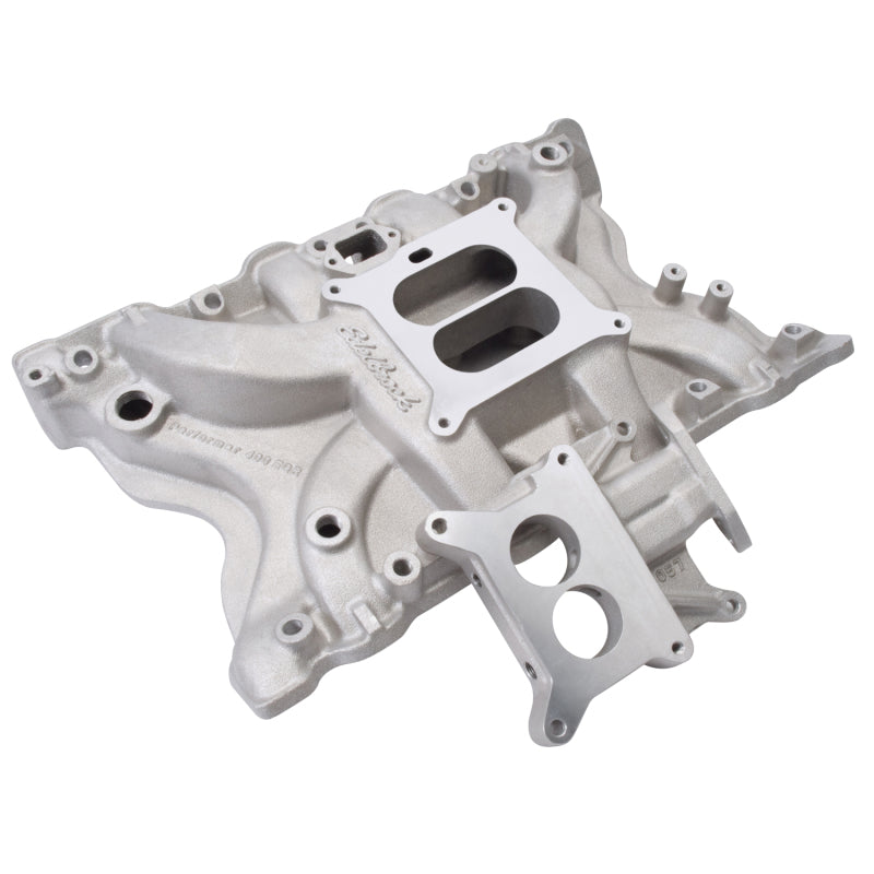 Edelbrock Performer 400-2V Manifold, 351M/400M Fords, w/EGR 3771 Photo - out of package