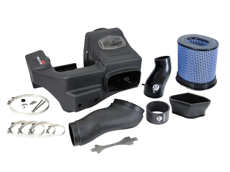 aFe Momentum HD Pro 10R Cold Air Intake System: Ford Diesel Trucks 99-03 V 50-73002 Photo - Unmounted