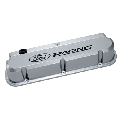 Ford Slant Edge Valve Cover Set w/Ford Racing Logo FRD302-139 302-139 Photo - Primary