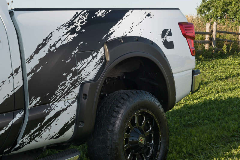 EGR 16+ Nissan Titan XD Bolt-On Look Fender Flares - Set 795904 795904 Photo - Mounted