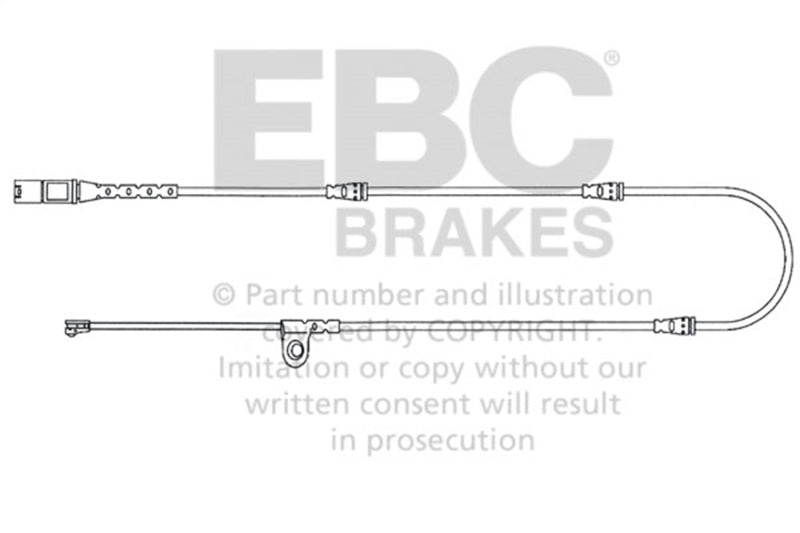 EBC 2010-2014 BMW X5 3.0L Turbo Front Wear Leads EFA139 EFA139 Photo - Primary