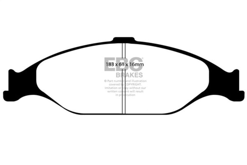 EBC Disc Brake Pad Set DP51242NDX Photo - Primary
