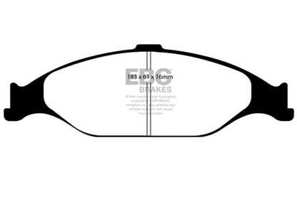 EBC Disc Brake Pad Set DP21242 Photo - Primary