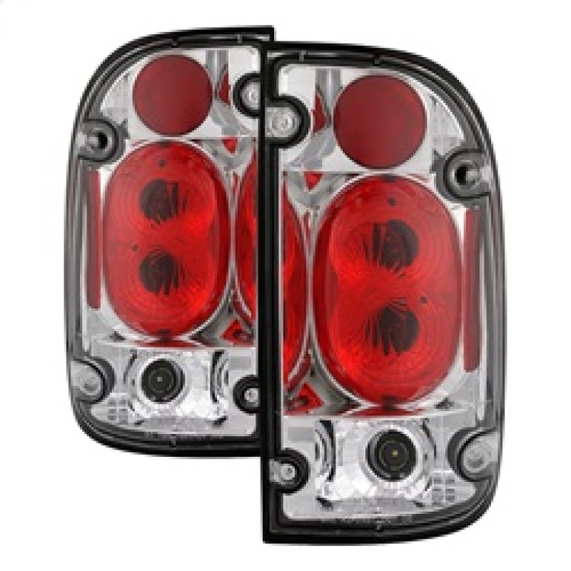 Spyder Toyota Tacoma 95-00 Euro Style Tail Lights Chrome ALT-YD-TT95-C 5007995 5007995 Photo - Primary