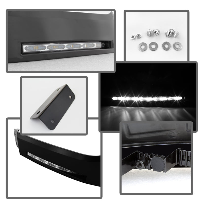 Spyder Toyota Tundra 07-13 Daytime LED Running Lights (XSP-X Model Look)wo/swtch Blk FL-DRL-TTU07-BK 5077714 5077714 User 1