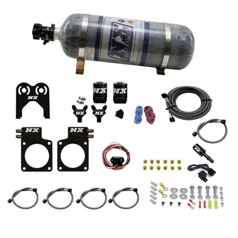 Nitrous Express Nissan GT-R Nitrous Plate Kit (35-300HP) w/Composite Bottle 20717-12 20717-12 Photo - Primary