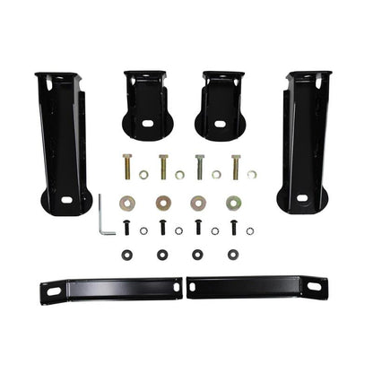 Westin 19-22 Chev/GMC Silverado/Sierra 1500 DC (No 2019 Ltd) Platinum 4 Oval Nerf Step Bars - Blk 21-4125 21-4125 Photo - Unmounted