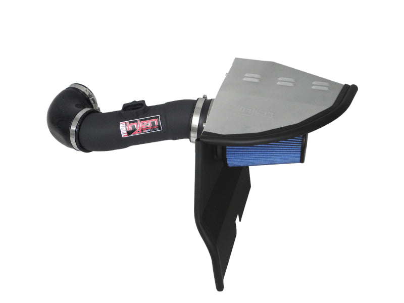 Injen Wrinkle Black Power-Flow Air Intake 10-11 Chevy Camaro 3.6L V6 PF7011WB Photo - Primary