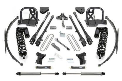 Fabtech 08-10 Ford F250 4WD 10in 4 Link System w/DL 4.0 Coilovers & Rear DL Shocks K2038DL K2038DL Photo - Primary
