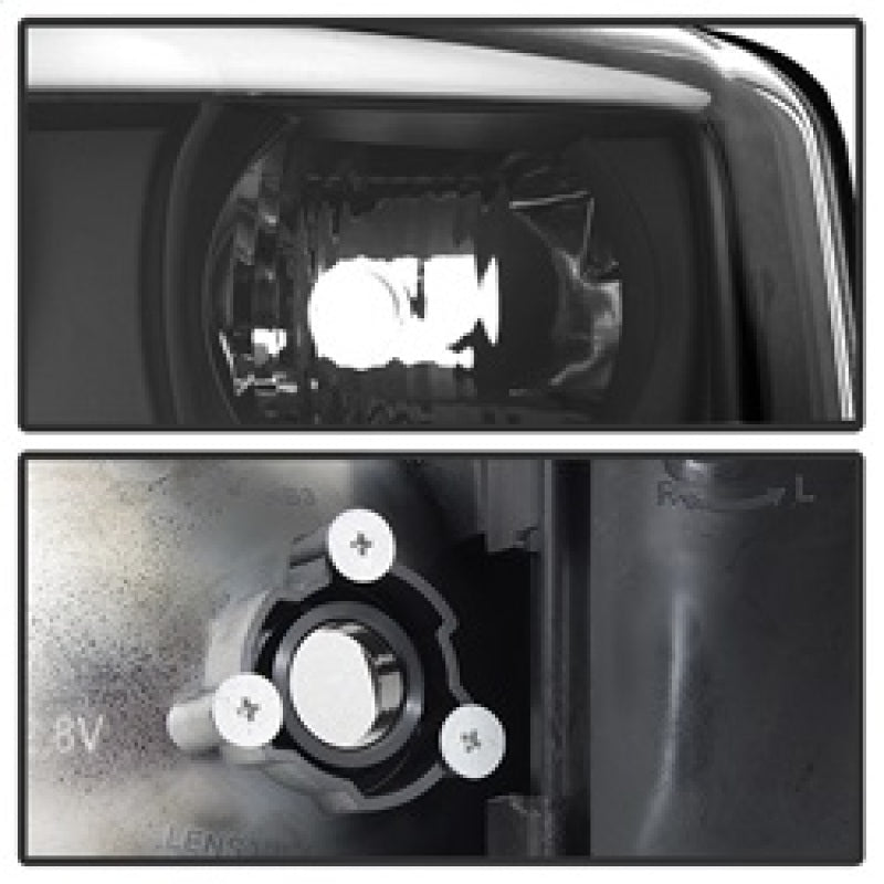 Spyder GMC Sierra 1500/2500/3500 99-06 V2 Projector Headlights - DRL - Black PRO-YD-CDE00V2-LB-BK 5084521 5084521 Photo - Unmounted