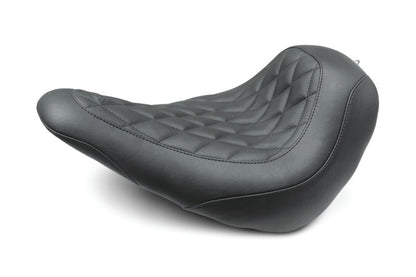 Mustang Motorcycle Mustang 18-21 Harley Low Rider, Sport Glide Wide Tripper Solo Seat Diamond Stitch - Black 83044 83044 Photo - Primary