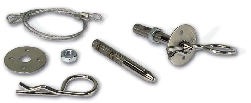 Moroso Oval Track Hood Pins, Steel, 3/8" 39015 Photo - Primary