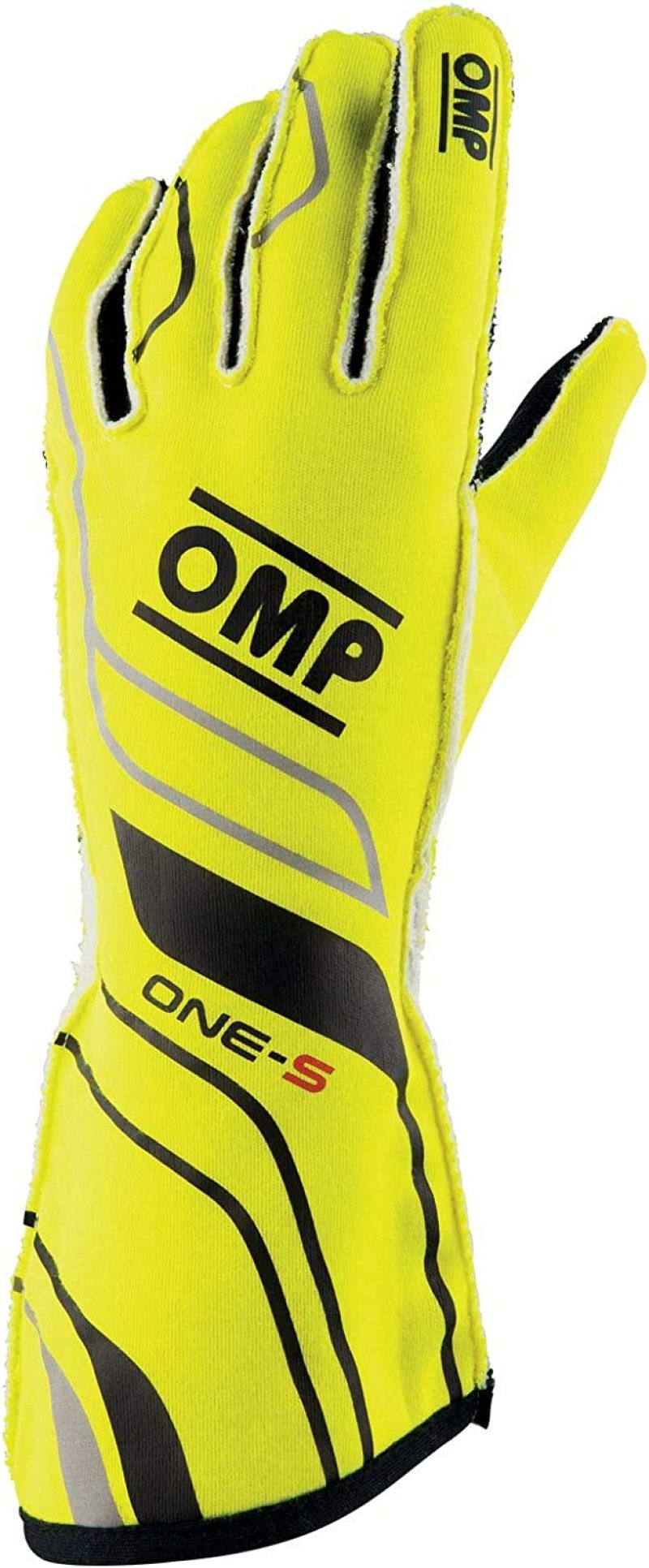 OMP One-S Gloves Fluorescent Yellow - Size M Fia 8556-2018 IB0-0770-A01-099-M IB0-0770-A01-099-M Photo - Primary