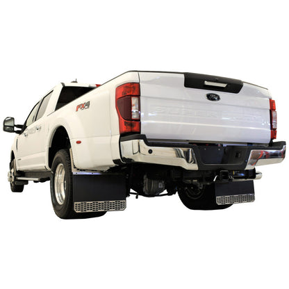 Putco 2020 Chevy Silv/Sierra HD Dually (Rear) - Set of 2 Mud Skins - Polished SS w/ Hex Shield 78025 78025 Photo - Primary