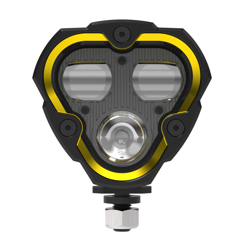 KC HiLiTES FLEX ERA 3 Dual Mode SAE Fog Light - Single Light Master Kit (w/Clear + Yellow Lens) 1284 1284 User 2