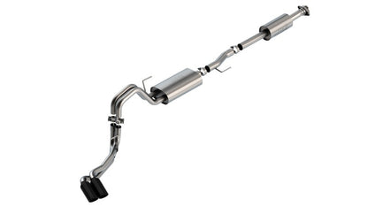 Borla F-150 2021 5.0L 4dr CC SB EC STB Lariat/KR/Pltnm/LTD 3/2.25 DSE Cat-Back Touring BLK CHR Tips 140873BC 140873BC User 1