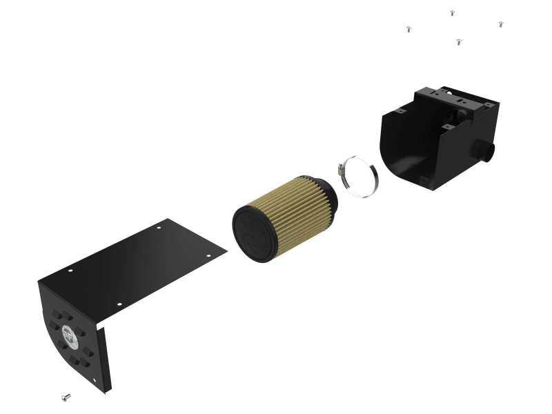 aFe  POWER Aries Powersport Stage-1 Pro GUARD7 Cold Air Intake System 85-10024 Photo - Unmounted