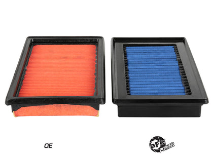 aFe MagnumFLOW OE Replacement Air Filter w/ Pro 5R Media (Pair) 14-19 Infiniti Q50 V6-3.5L/3.7L 30-10273-MA 30-10273-MA Photo - Unmounted