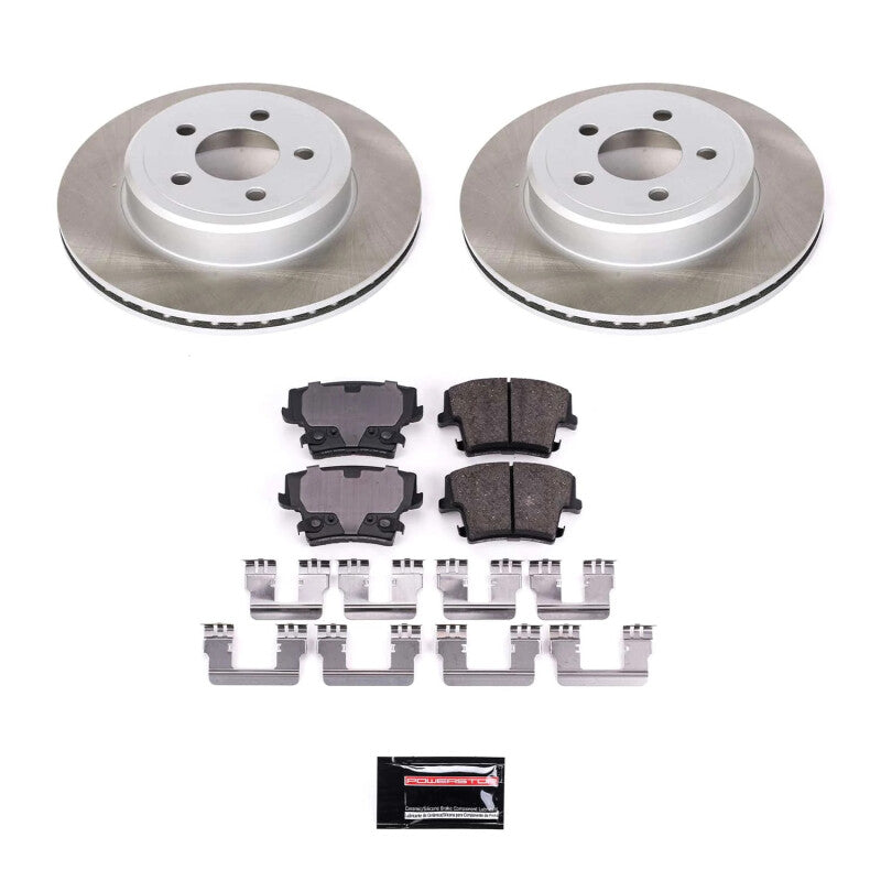 PowerStop Power Stop 05-08 Dodge Magnum Rear Semi-Coated Rotor Kit SC1720 SC1720 Photo - Primary