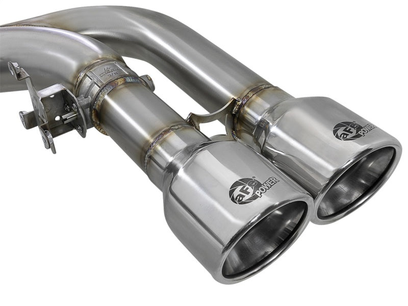 aFe Cat-Back Exhaust System, MACH Force-XP 3-1/2in, 304 Stainless Steel 49-36342-P Photo - Unmounted