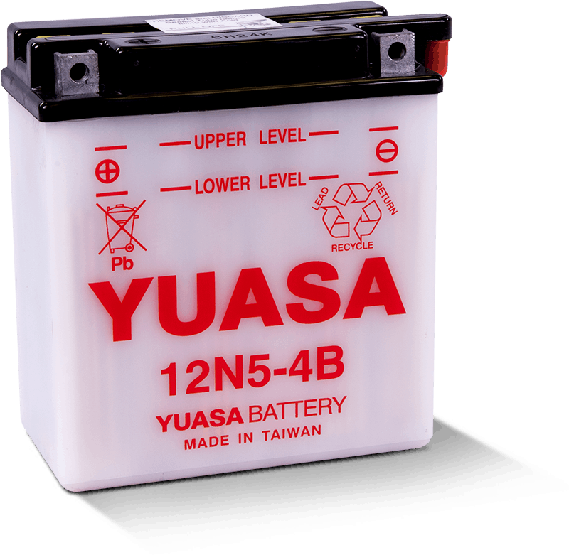 Yuasa Battery Yuasa 12N5-4B Conventional 12 Volt Battery YUAM2250B