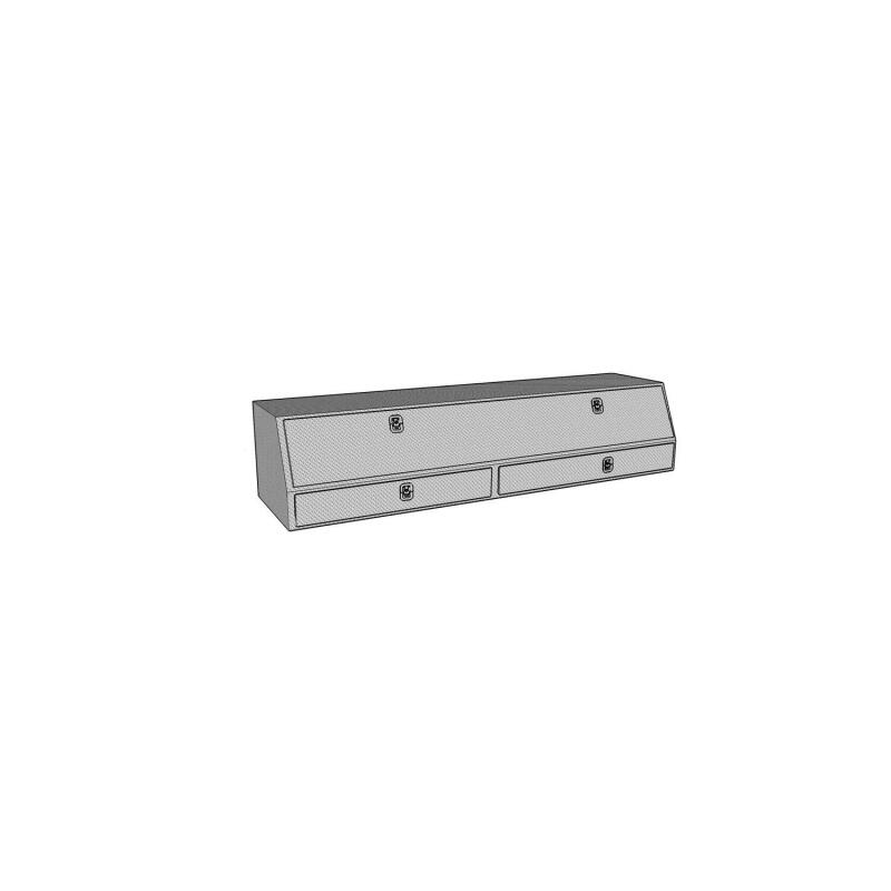 Westin/Brute Contractor TopSider 60in w/ Drawers & Doors - Aluminum 80-TBS200-60-BD 80-TBS200-60-BD Photo - Unmounted