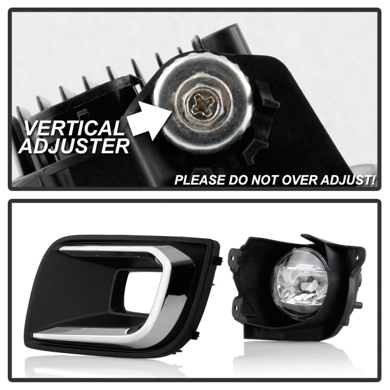 Spyder Toyota Sequoia 2018-2020 OEM Style LED Fog Lights w/OEM Fit Switch - Clear 5087140 5087140 User 4