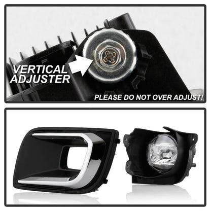 Spyder Toyota Sequoia 2018-2020 OEM Style LED Fog Lights w/OEM Fit Switch - Clear 5087140 5087140 User 4