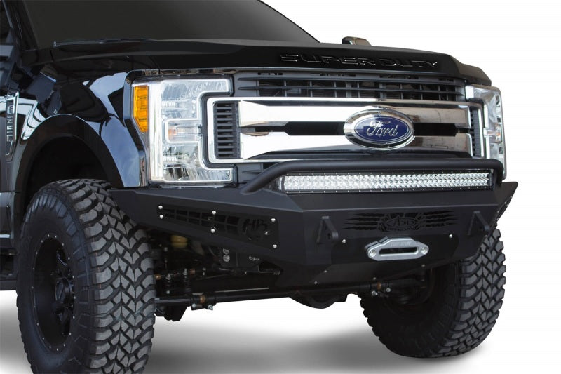 Addictive Desert Designs 17-18 Ford F-250 HoneyBadger Winch Front Bumper F167382840103 Photo - Primary