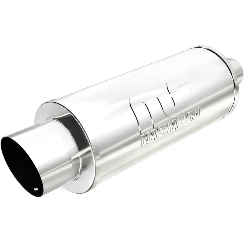 MagnaFlow 6" Round Center/Center Performance Muffler With Tip 14821 Photo - Primary