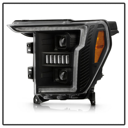 SPYDER Signature 20-21 Ford F150(Halogen Model) Proj. Headlights - Black(PRO-YD-FF15021HALSI-SEQ-BK) 5088710 5088710 User 1